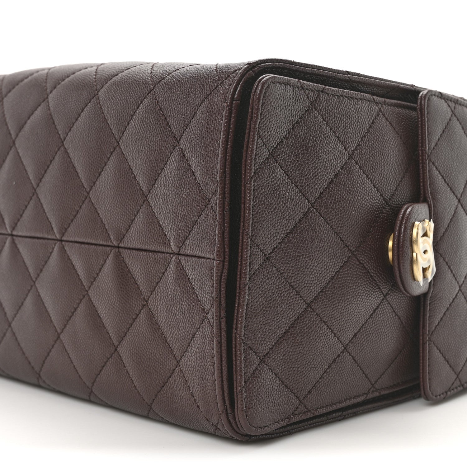 Chanel Caviar Quilted Medium Chanel 25 Handbag Dark Brown 10 of 11