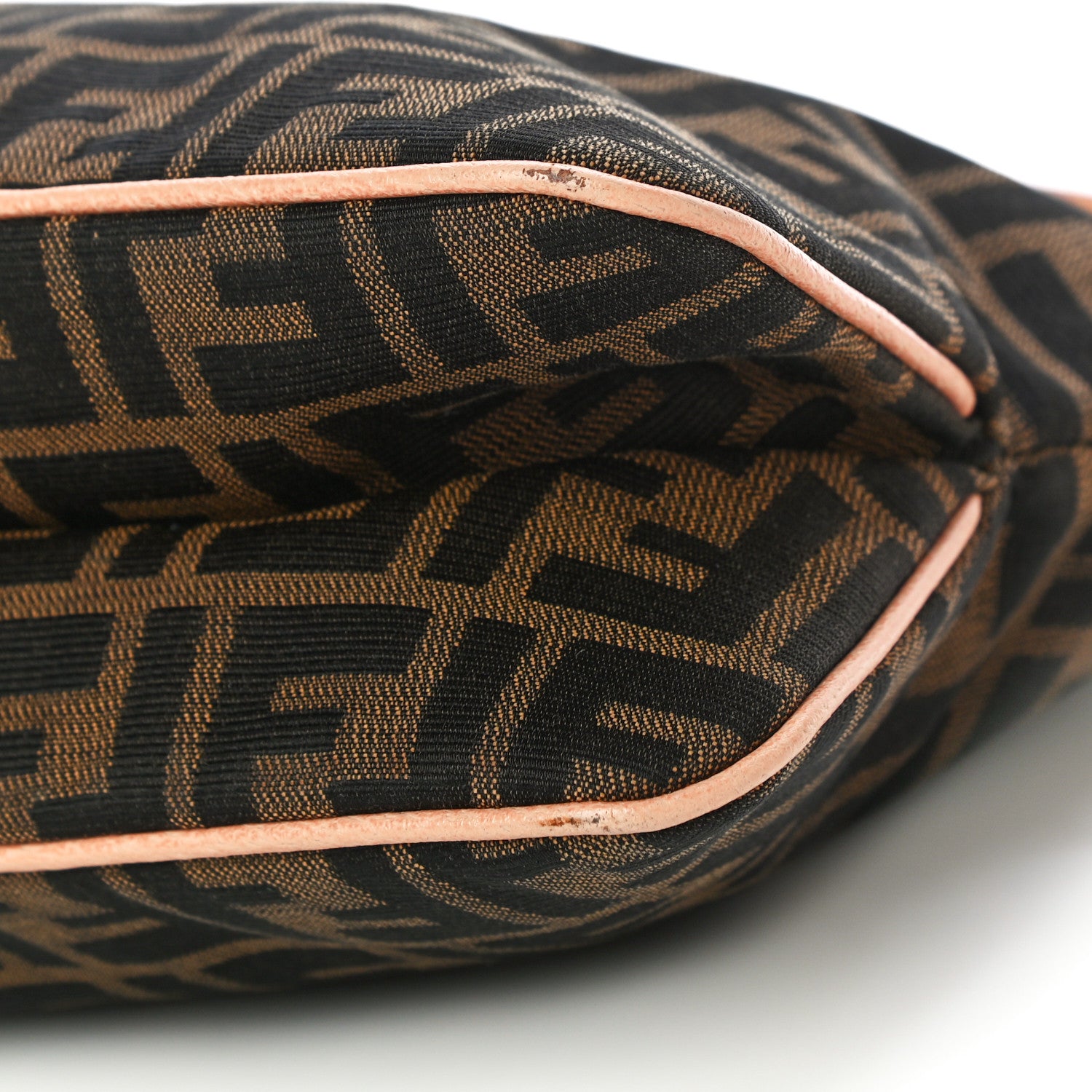 Fendi Zucca Crystal Flower Baguette Tobacco 11 of 20