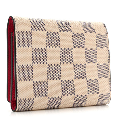 Louis Vuitton Damier Azur 2017 Christmas Animation Victorine Wallet 3 of 6