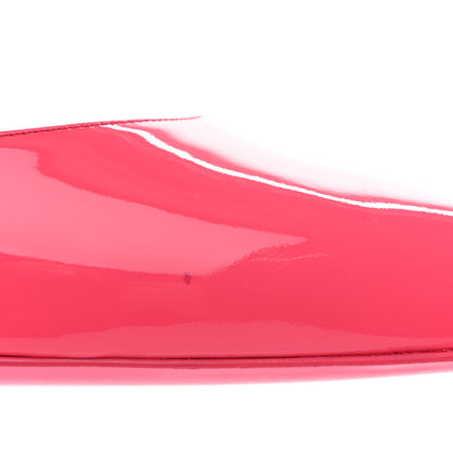 Chanel Patent Calfskin CC Pumps 42 Pink Black 10 of 11