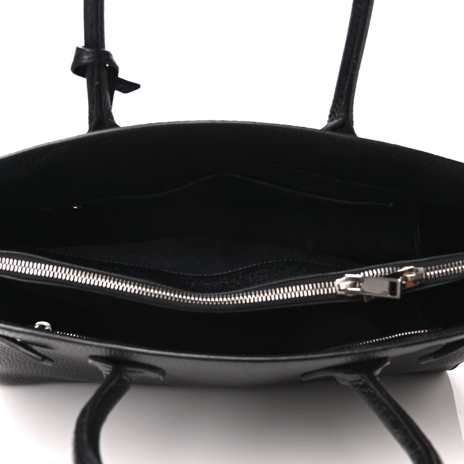 Saint Laurent Grained Calfskin Large Sac De Jour Carryall Black 9 of 9