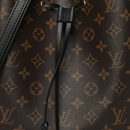 Louis Vuitton Monogram Neonoe MM Black 7 of 9