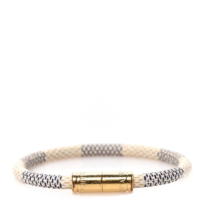 Louis Vuitton Damier Azur Keep It Bracelet 1 of 3