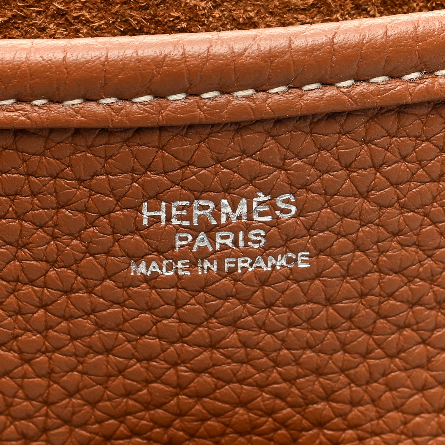 Hermes Taurillon Clemence Evelyne III PM Gold 6 of 12