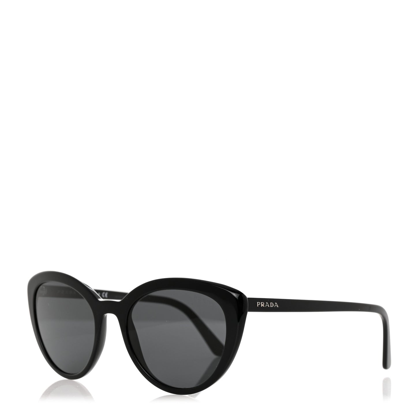 Acetate Cat Eye Sunglasses SPR 02V Black