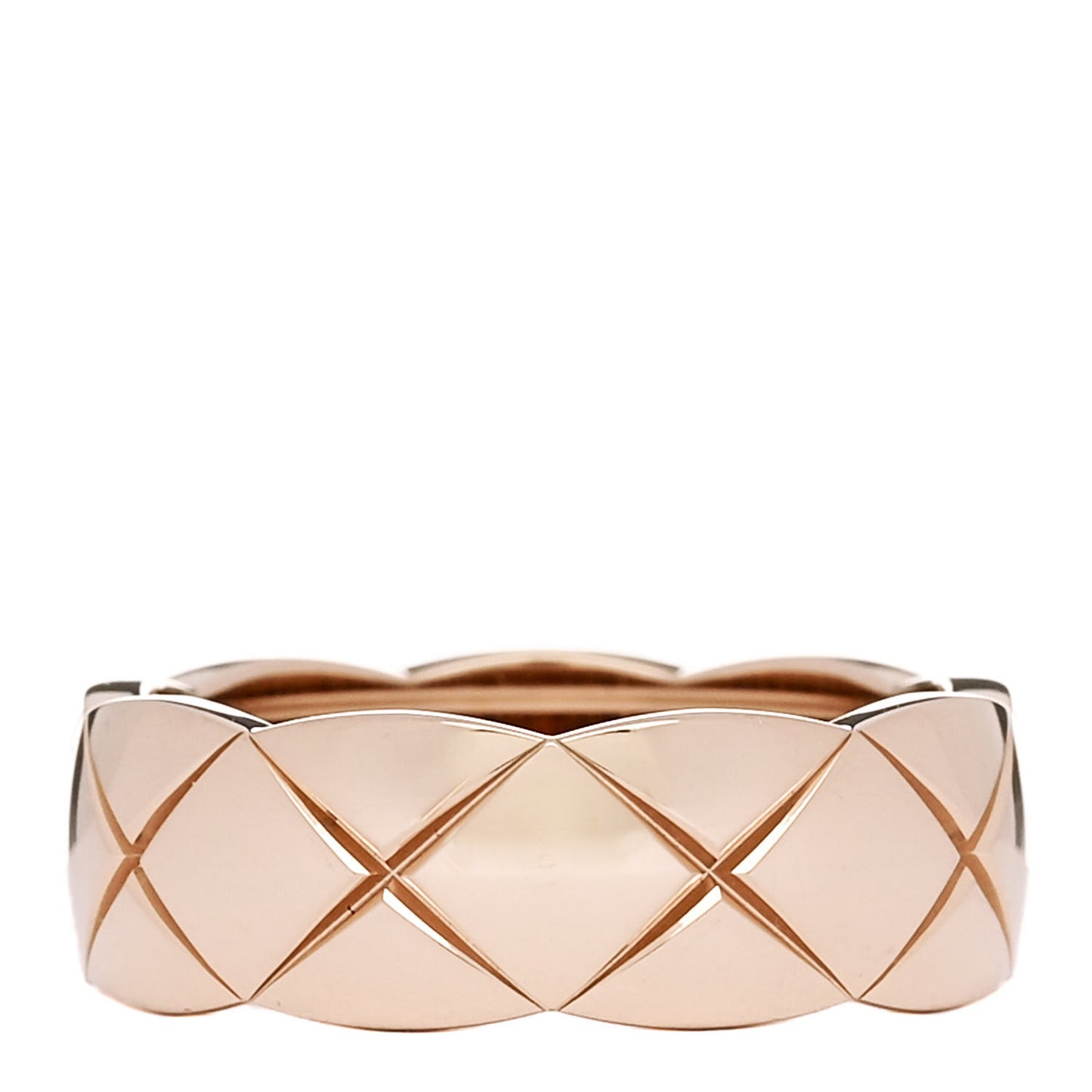 18K Beige Gold Small Coco Crush Ring 53 6.5