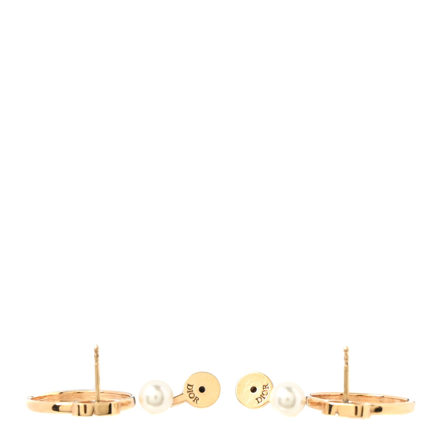 Pearl 30 Montaigne Earrings Gold