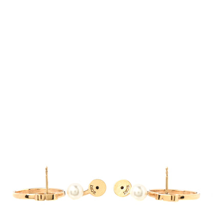 Christian Dior Pearl 30 Montaigne Earrings Gold 3 of 5