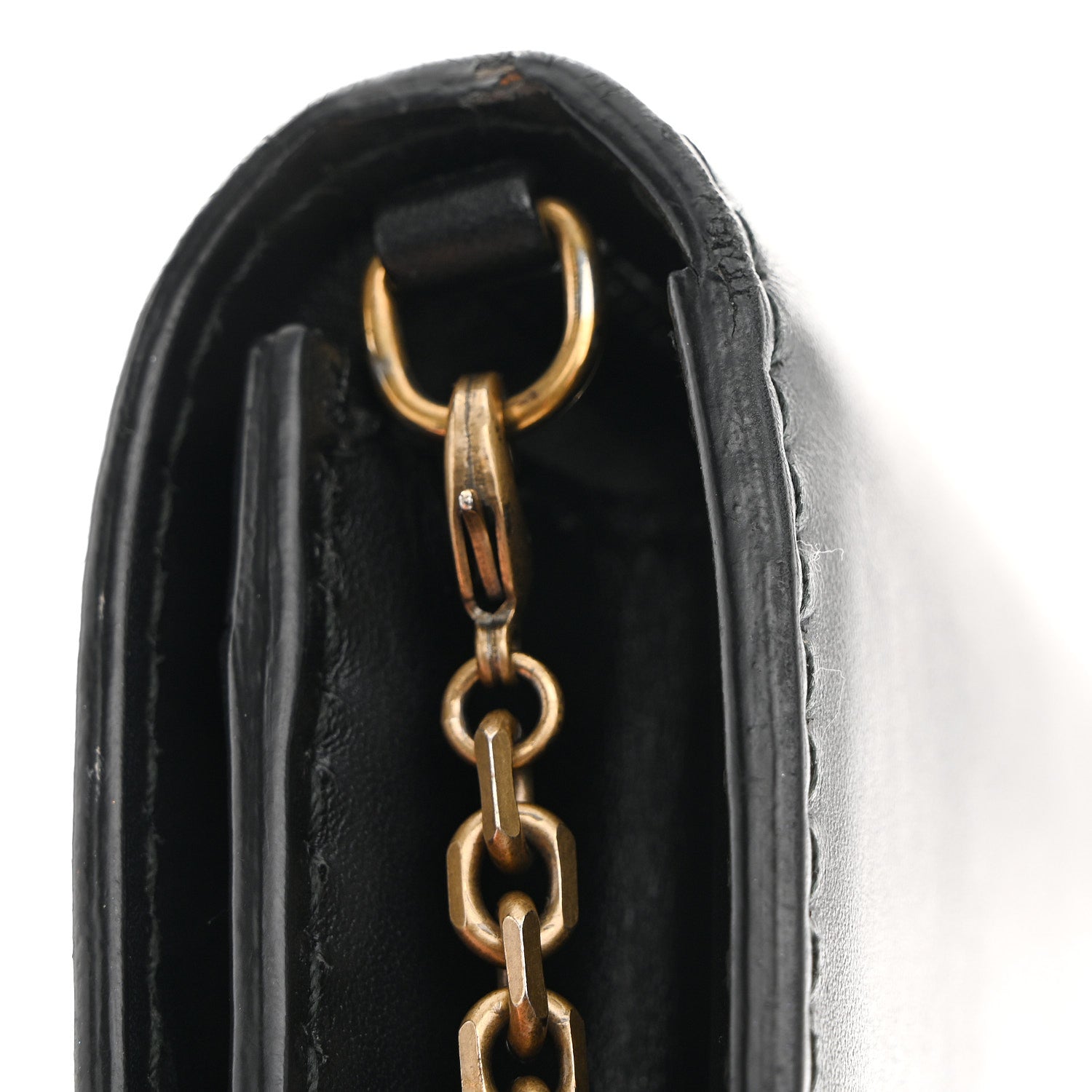 Christian Dior Calfskin J'Adior Wallet on Chain Pouch Black 13 of 14