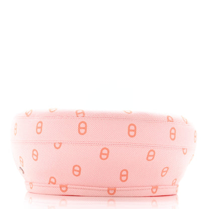 Hermes Canvas Womens Saint-Honore Chaine d'Ancre Beret 57 Rose Pop 3 of 9