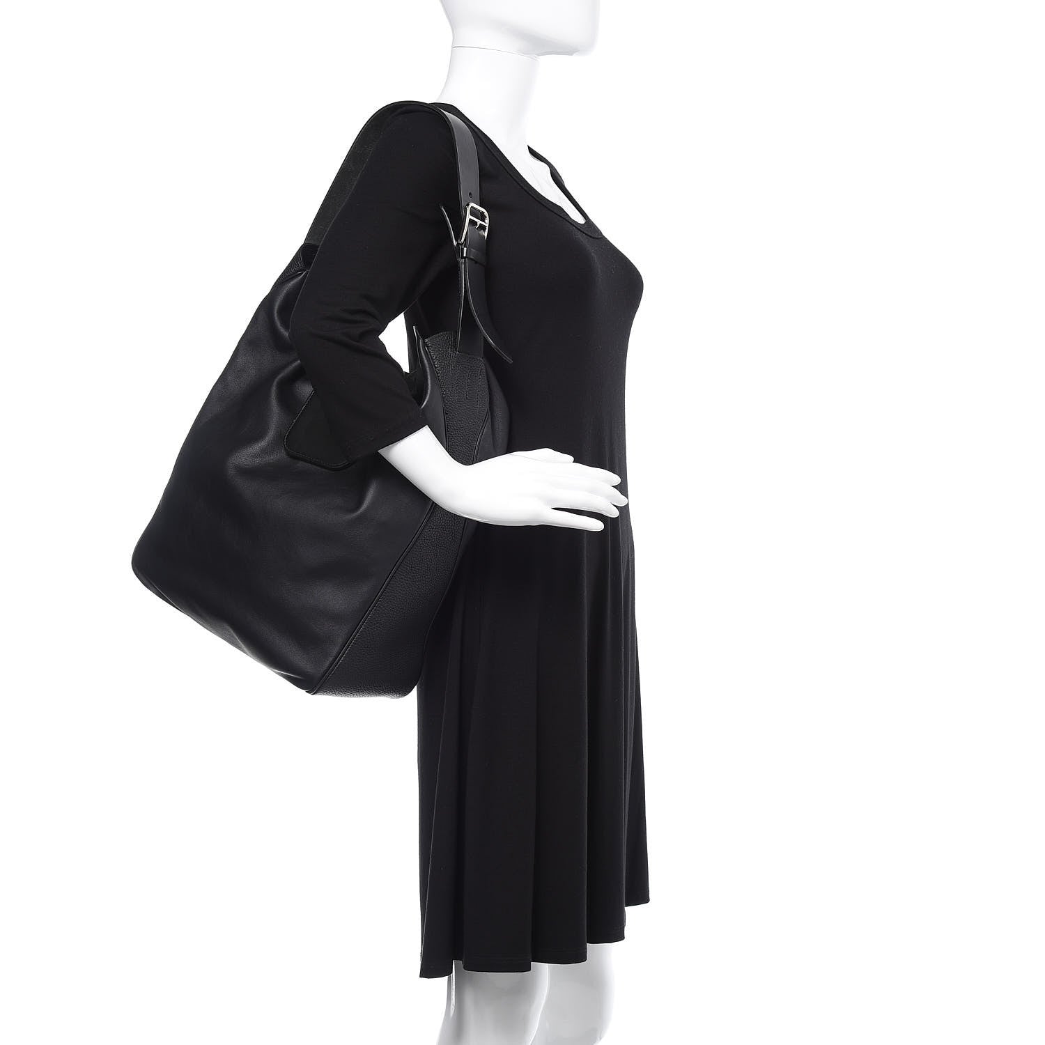 Hermes Swift Taurillon Clemence Vache Hunter Virevolte 29 Black 2 of 11