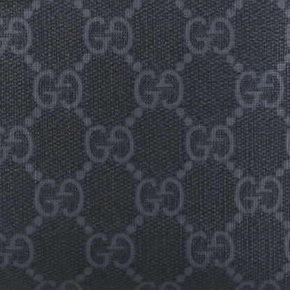 Gucci GG Supreme Monogram Web Shoulder Bag Black Grey 10 of 13