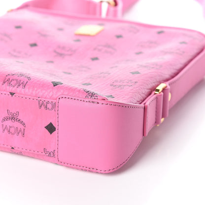 MCM Visetos Messenger Pink 6 of 9