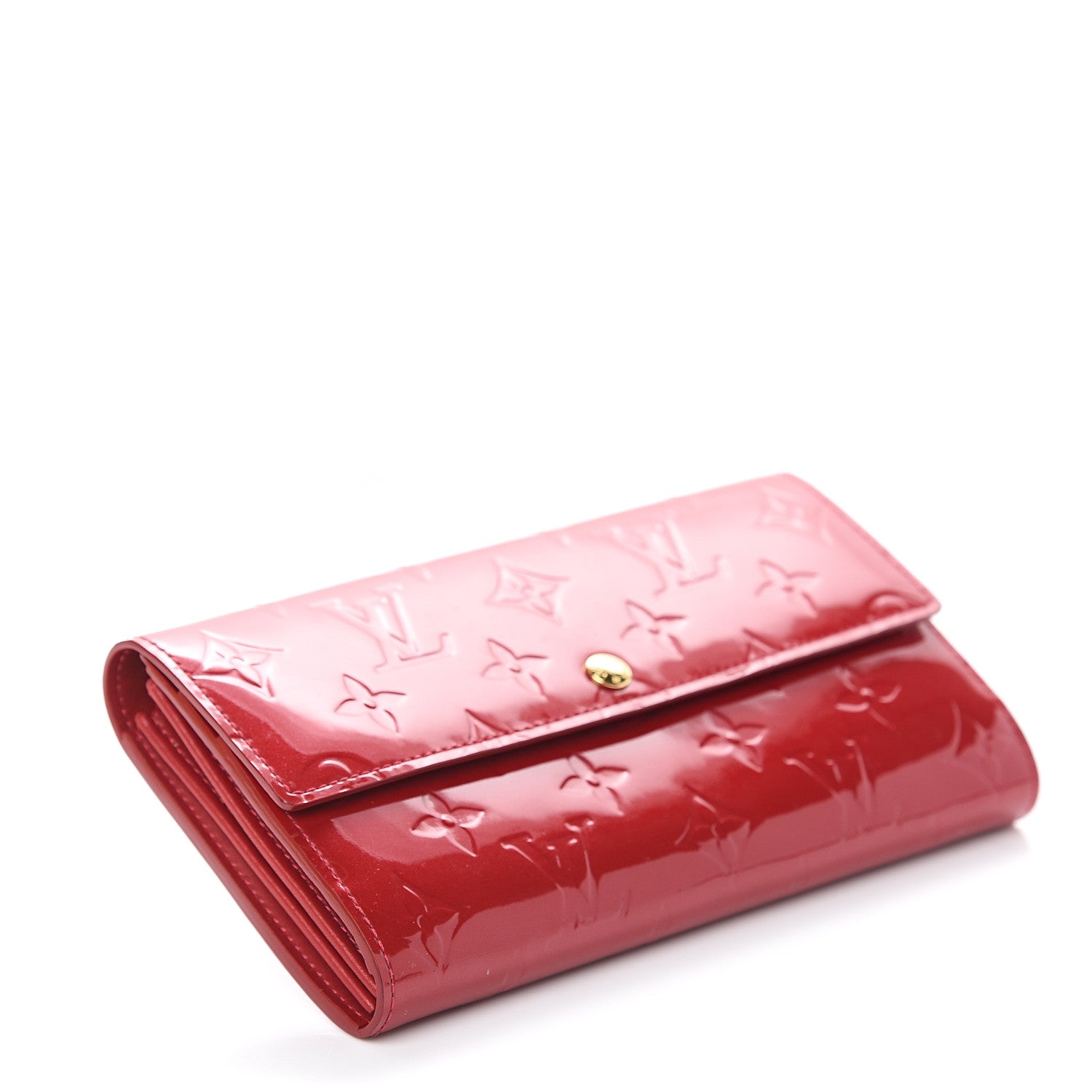 Louis Vuitton Vernis Sarah Wallet Pomme D'Amour 3 of 6