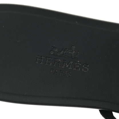 Hermes TPU Rivage Sandals 37 Black 7 of 7