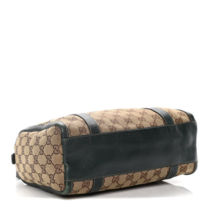 Gucci GG Plus Monogram Boston Green 5 of 17