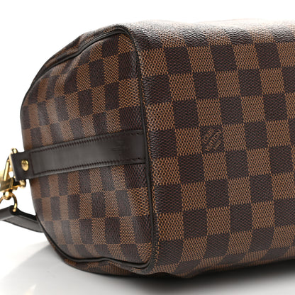 Louis Vuitton Damier Ebene Speedy Bandouliere 25 9 of 10
