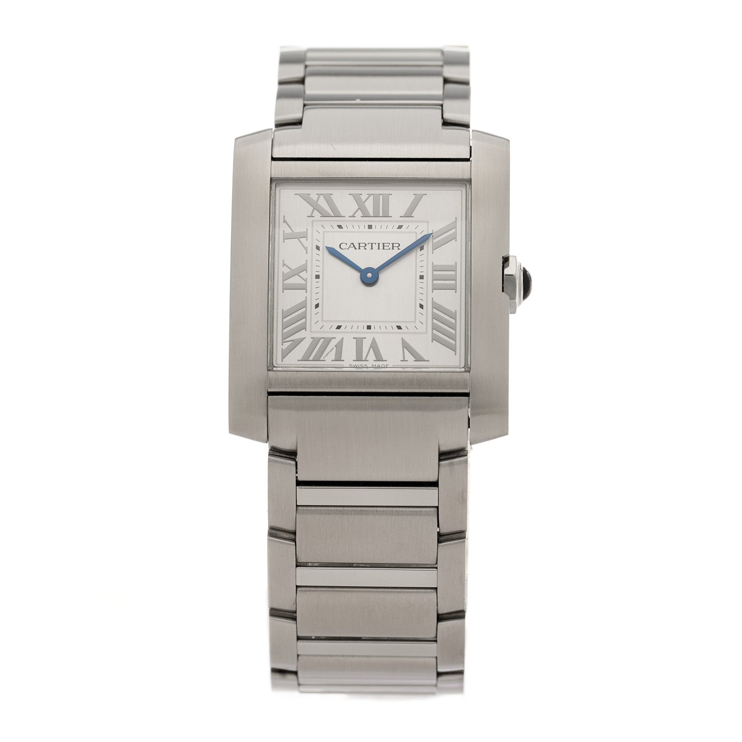 Cartier Stainless Steel 27mm Tank Francaise Quartz Watch 1 of 5
