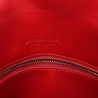 Bottega Veneta Lambskin Intrecciato Mini Crossbody Bag Apple Candy 7 of 11