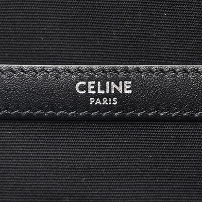 Celine Triomphe Canvas XL Calfskin Backpack Black 6 of 11