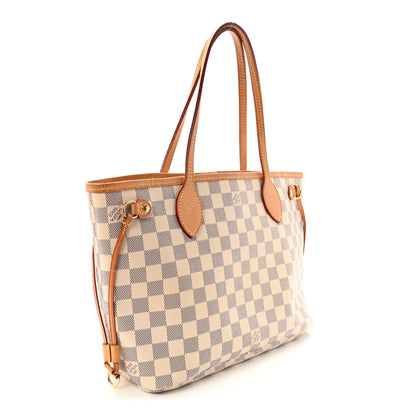 Louis Vuitton Damier Azur Neverfull PM 3 of 9