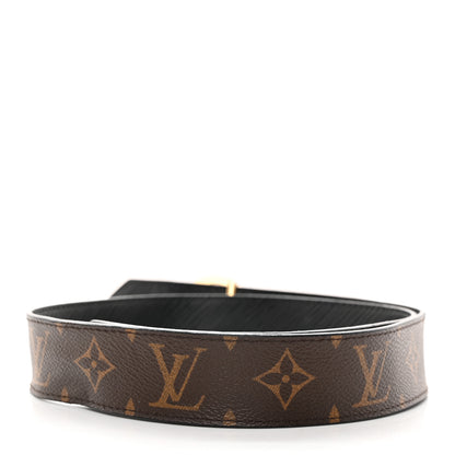 Louis Vuitton Monogram Epi 35mm LV Circle Reversible Belt 80 32 Black 2 of 7