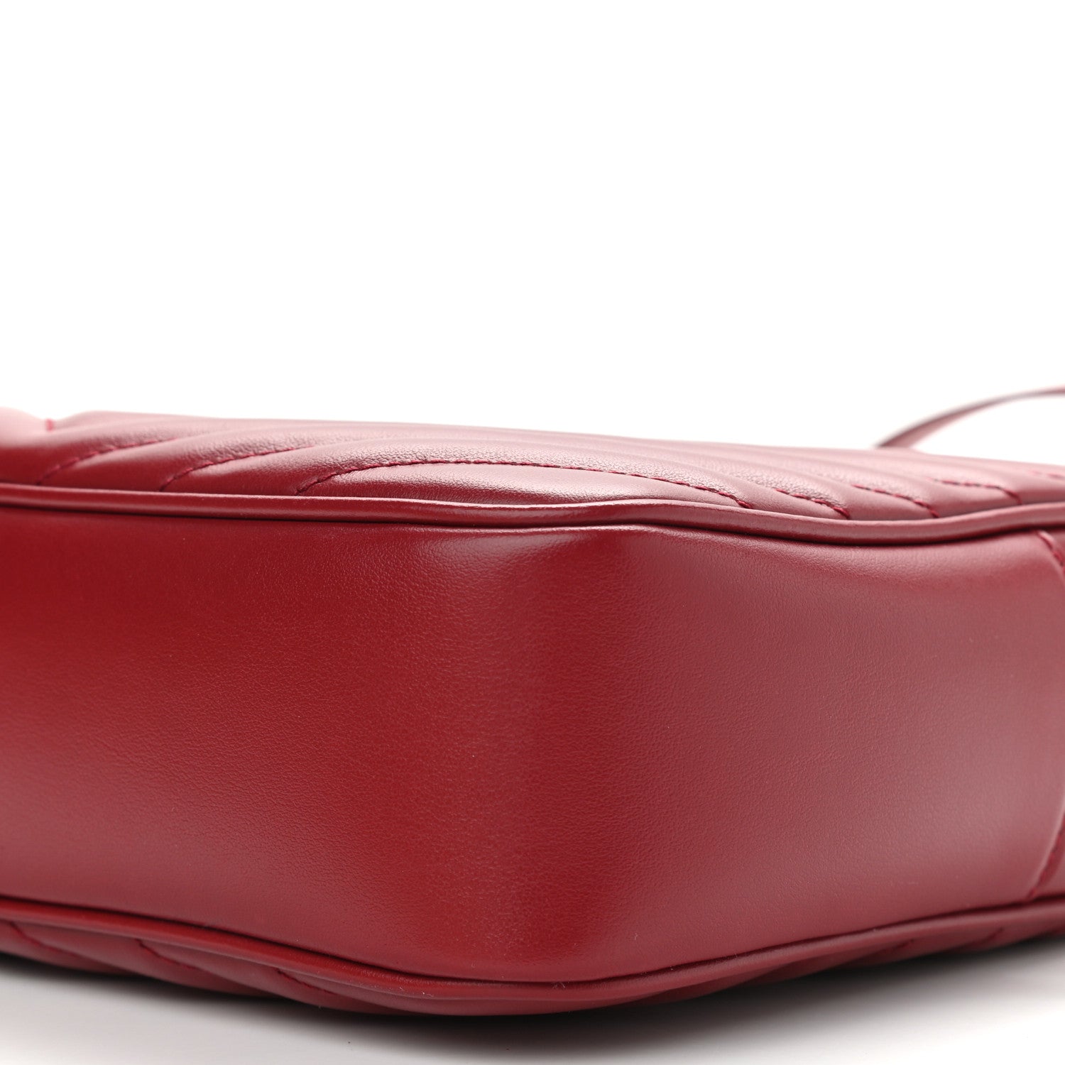 Saint Laurent Calfskin Matelasse Monogram Lou Camera Bag Rouge Eros 10 of 11