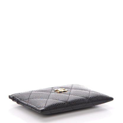 Chanel Caviar Quilted Card Holder Black 4 of 9