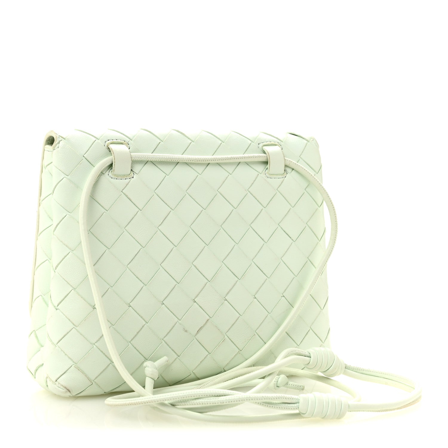 Bottega Veneta Nappa Intrecciato Mini Crossbody Bag Glacier 3 of 13