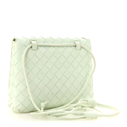 Bottega Veneta Nappa Intrecciato Mini Crossbody Bag Glacier 3 of 13