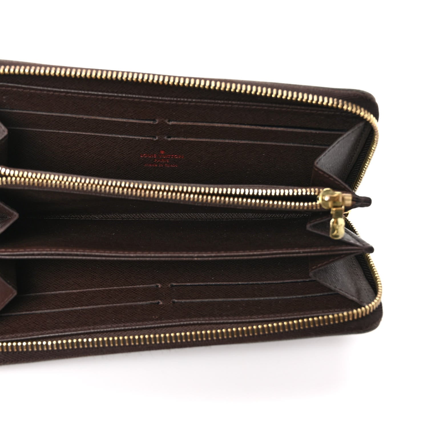 Louis Vuitton Damier Ebene Zippy Wallet 5 of 9