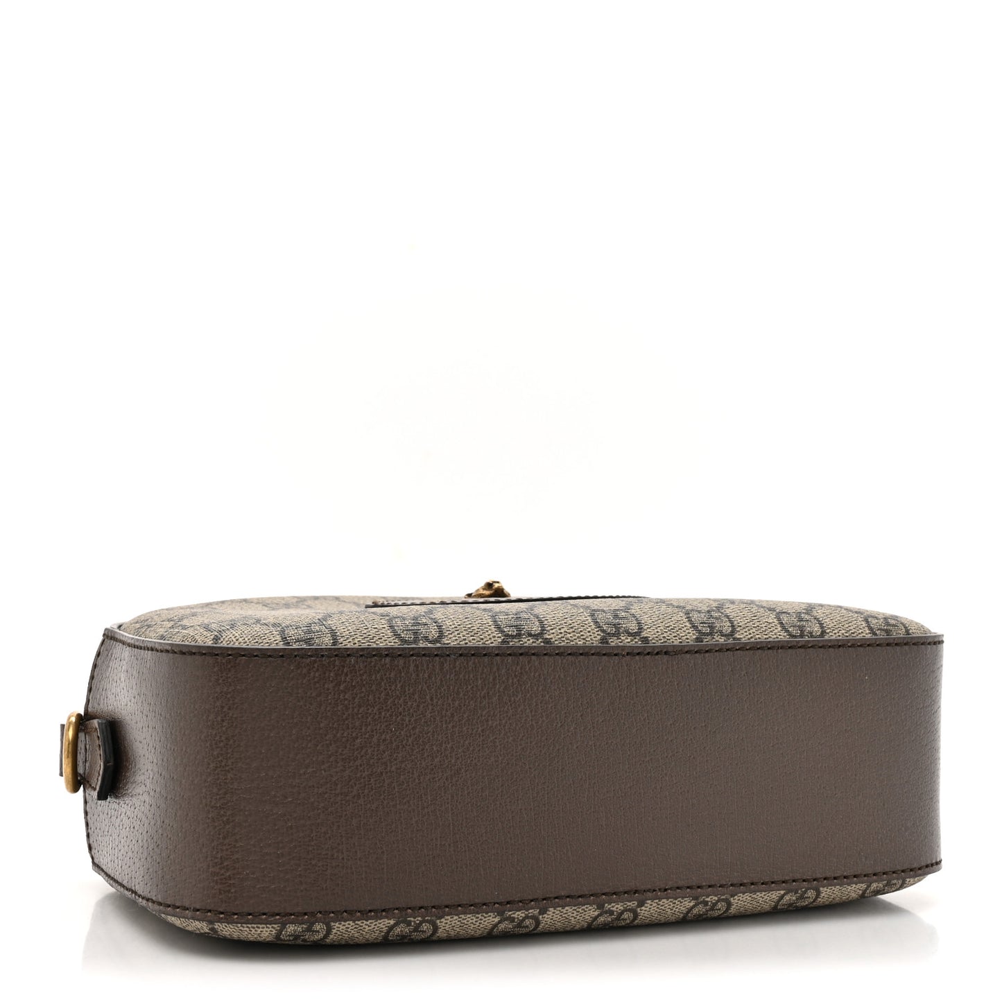 GG Supreme Monogram Web Neo Vintage Shoulder Bag Beige New Acero Crop