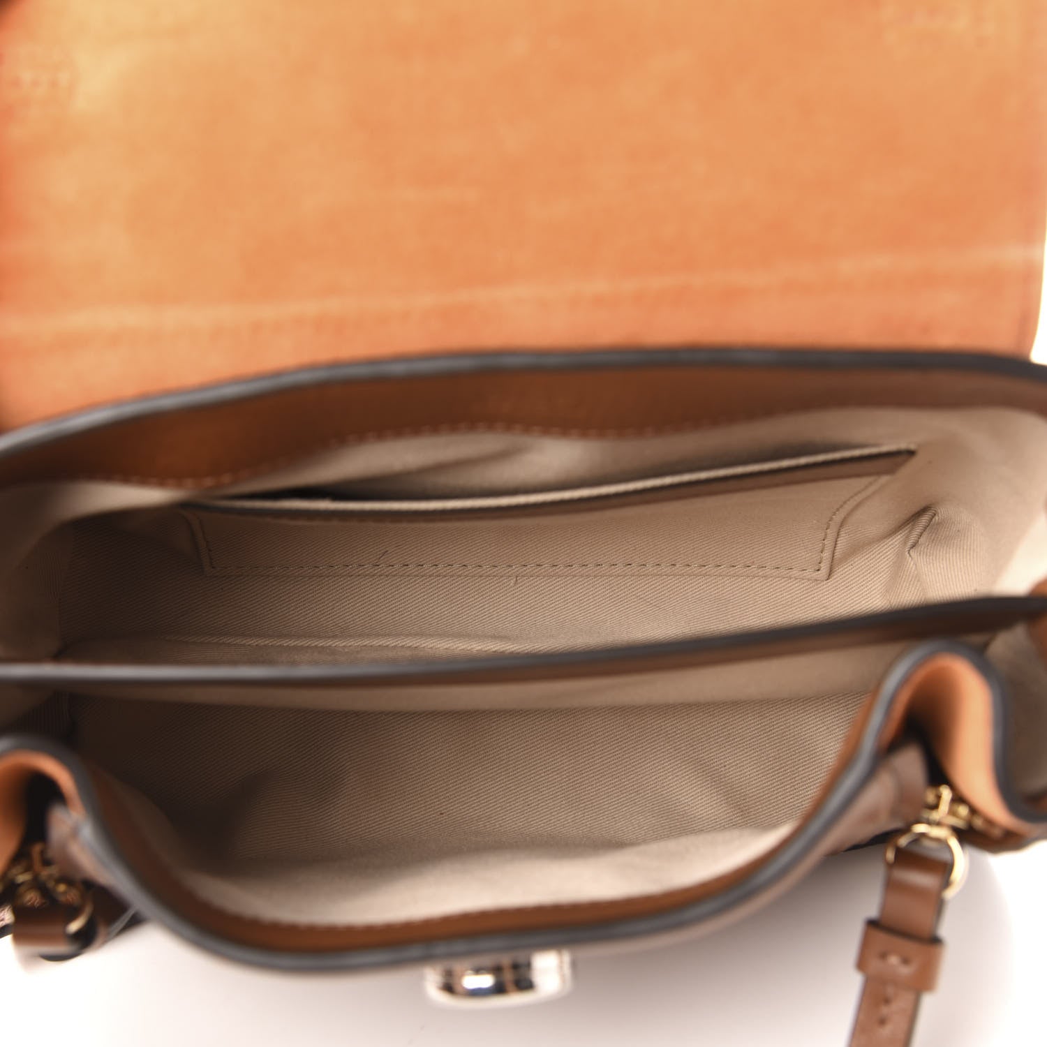 Chloe Calfskin Mini Faye Day Shoulder Bag Tan 6 of 12