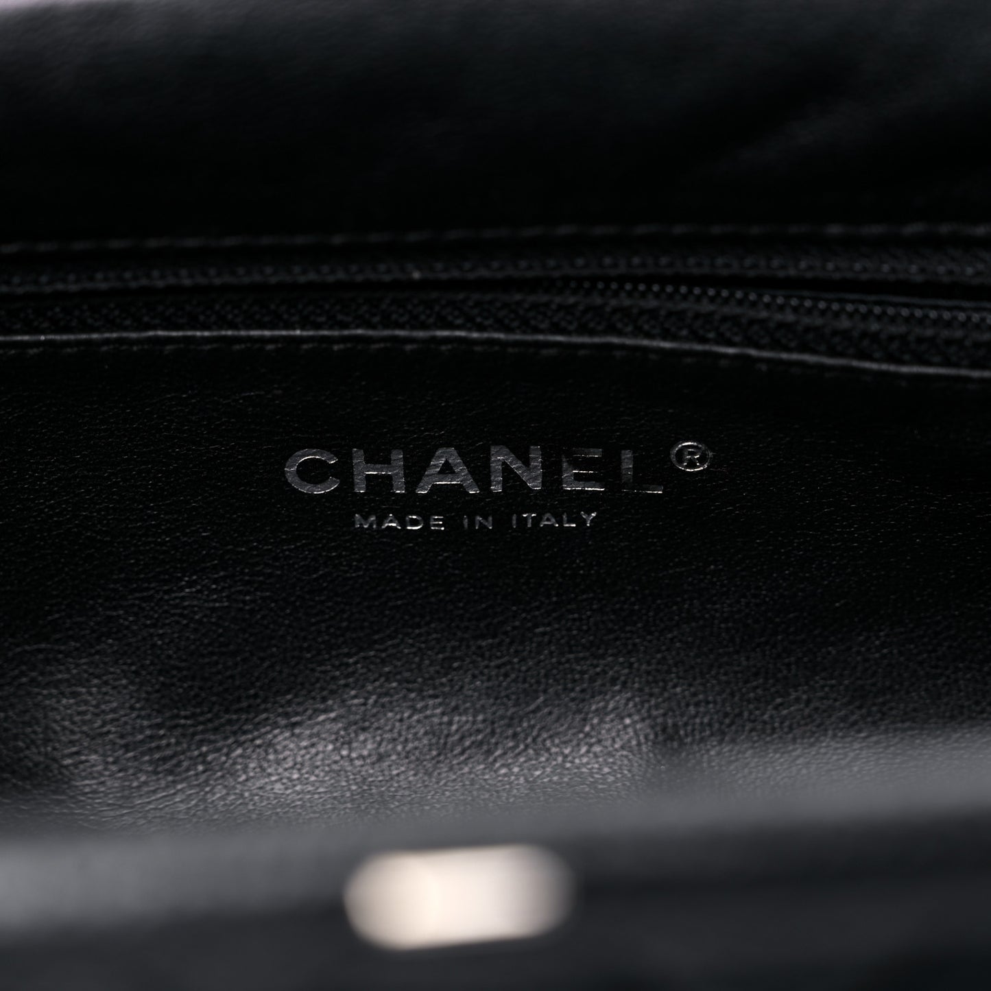 Caviar Quilted Timeless Clutch Black
