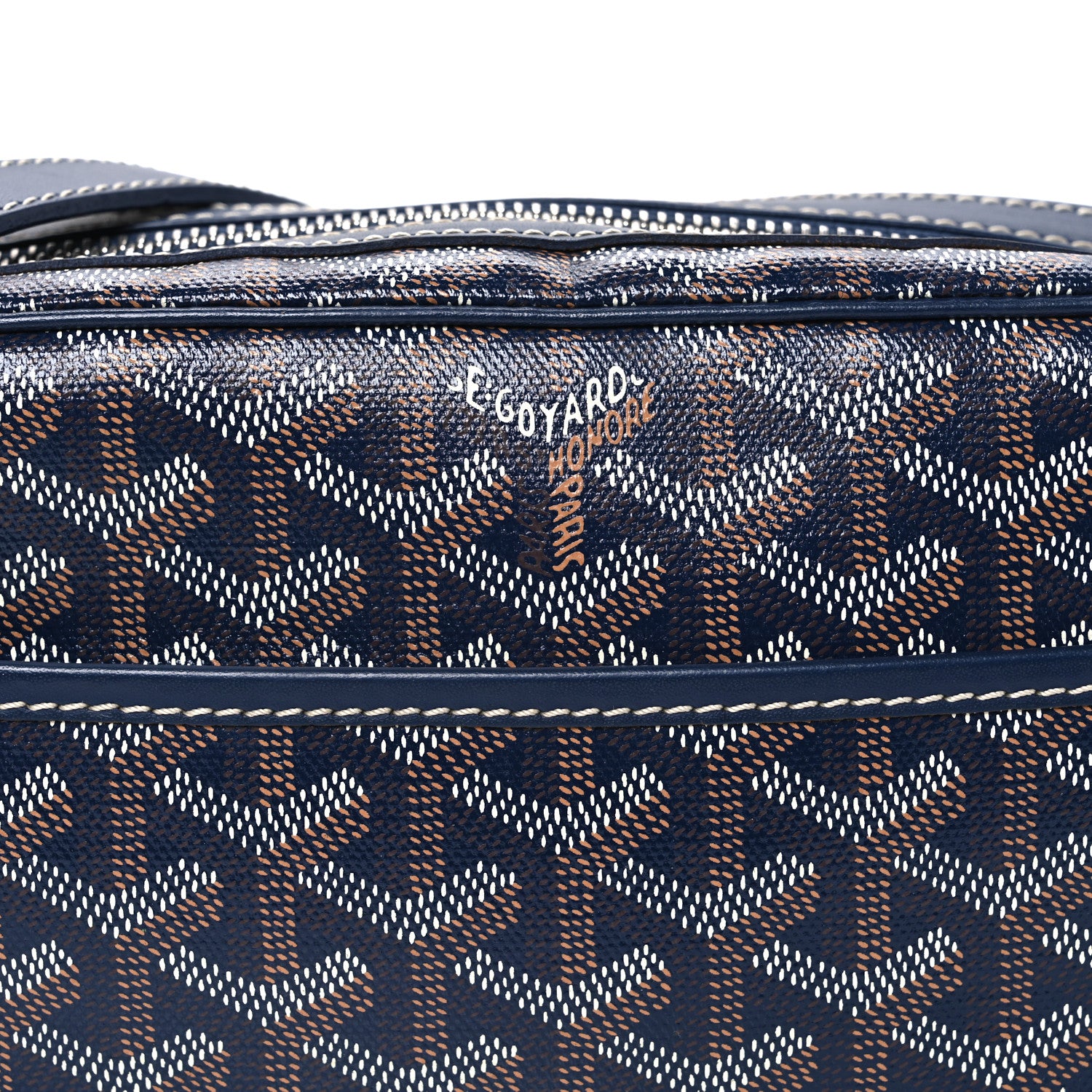 Goyard Goyardine Sac Cap Vert Navy 8 of 10