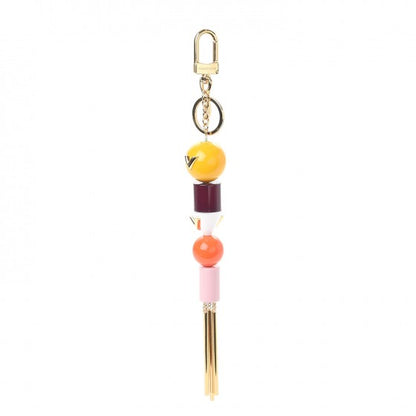 Louis Vuitton Brass Enamel Bijou de Sac Totem Bag Charm Key Ring Multicolor 1 of 5