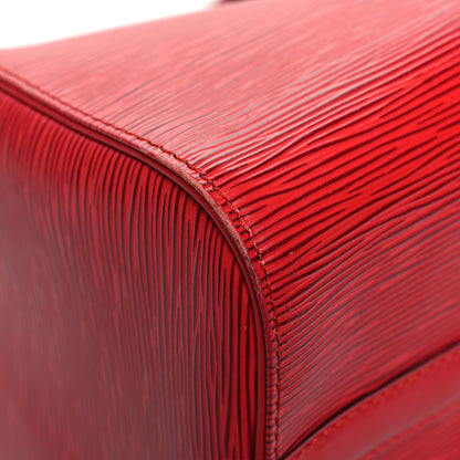 Louis Vuitton Epi Speedy 25 Castillan Red 11 of 15