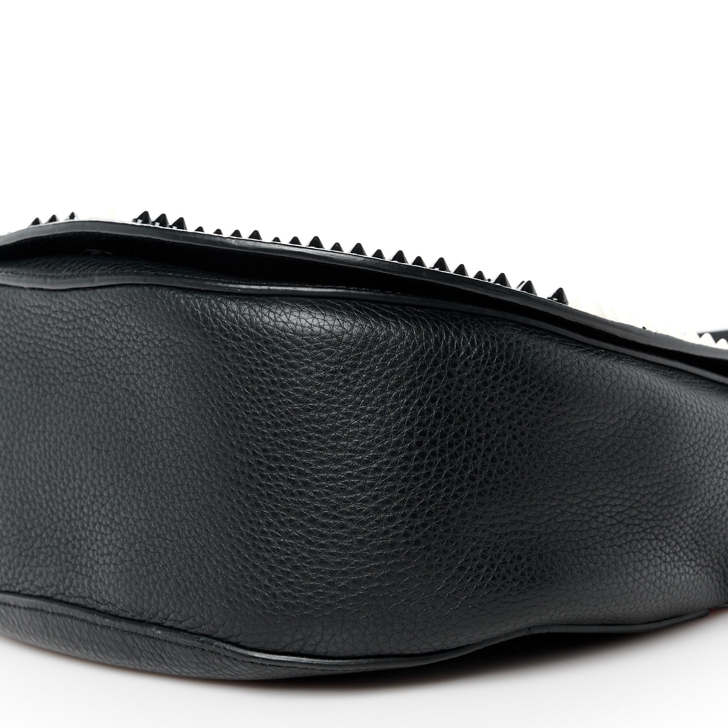 Christian Louboutin Calfskin Spikes Panettone Messenger Black Multicolor 12 of 12