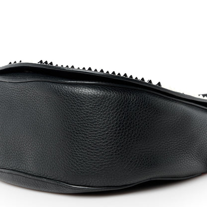 Christian Louboutin Calfskin Spikes Panettone Messenger Black Multicolor 12 of 12