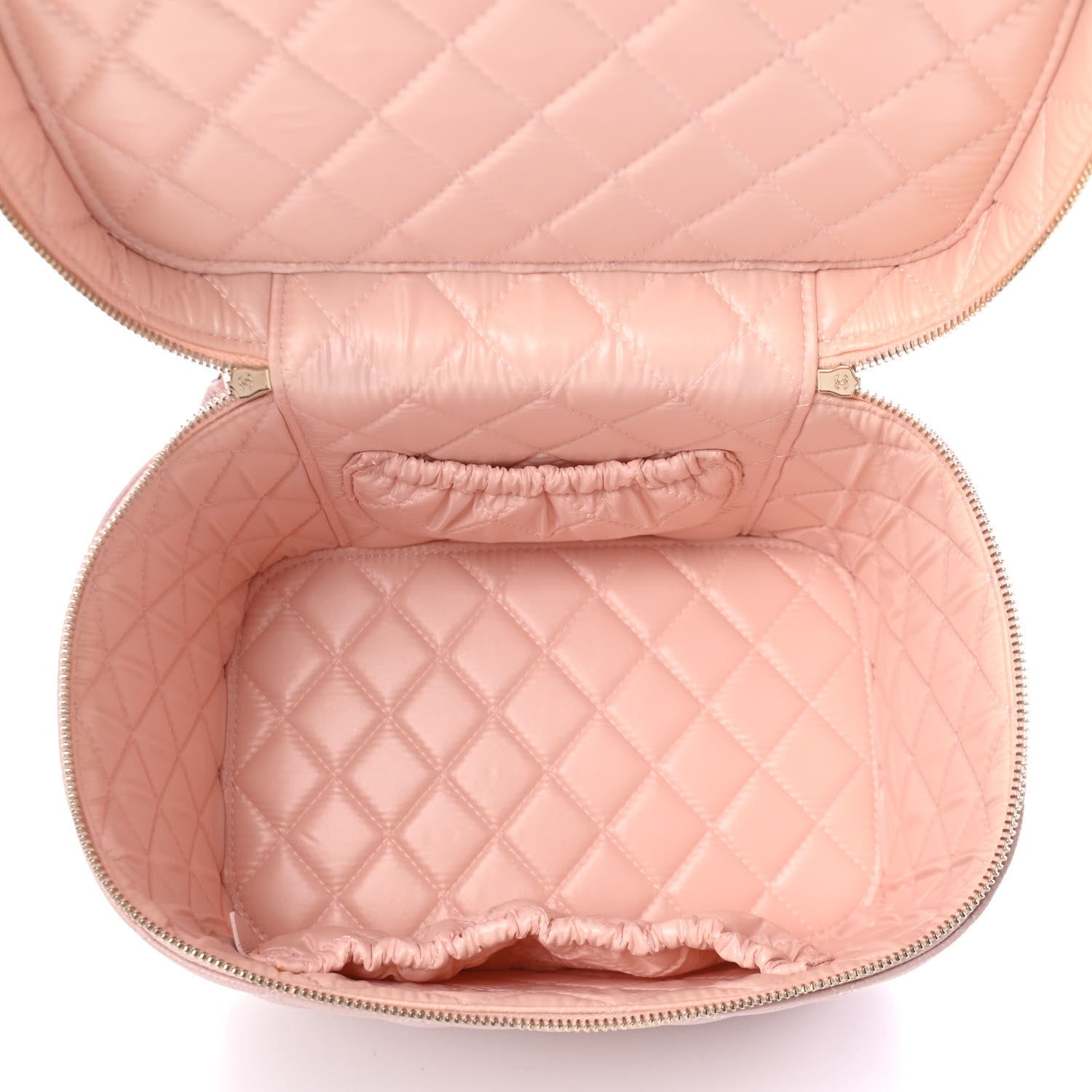 Chanel Caviar Quilted Large Vanity Pouch Light Pink 4 of 4