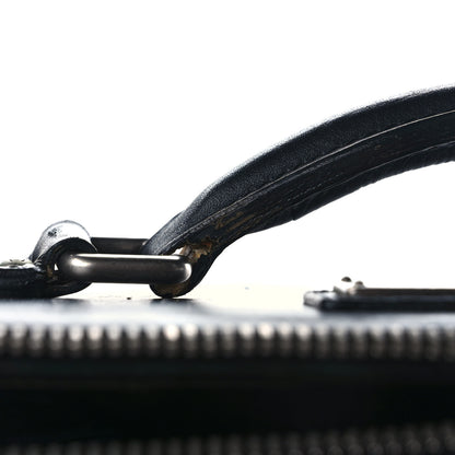 Chanel Aged Calfskin Quilted Case Trolley Black 12 of 16
