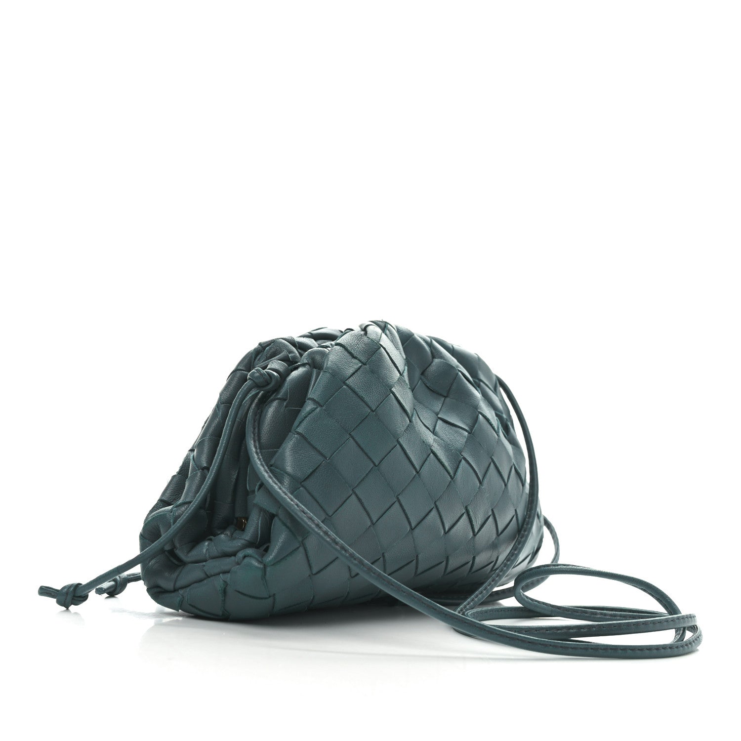 Bottega Veneta Nappa Intrecciato The Mini Pouch Mallard 3 of 11