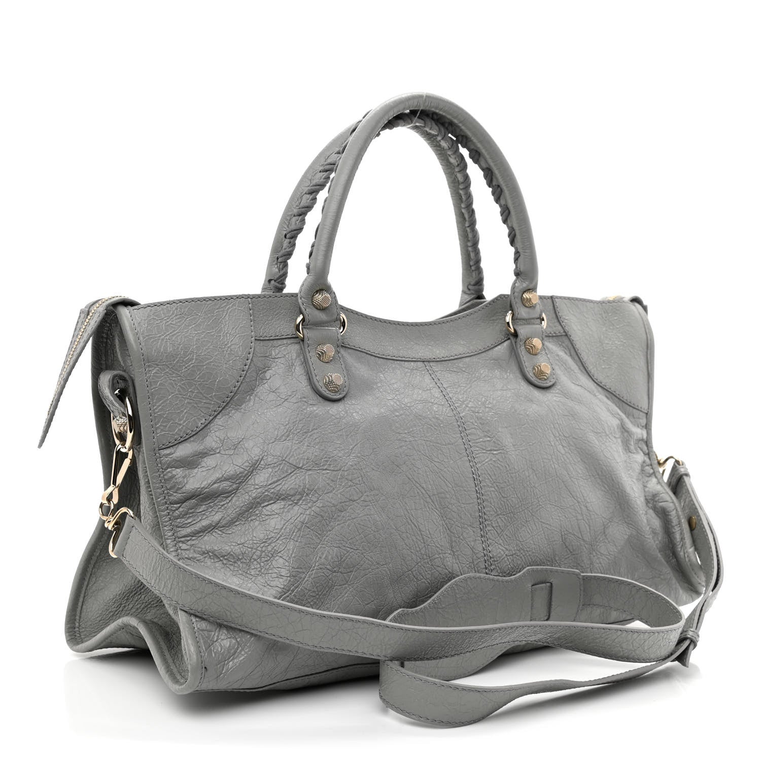Balenciaga Agneau Giant Gold 12 Hardware Part Time Gris Haussmannien 6 of 11