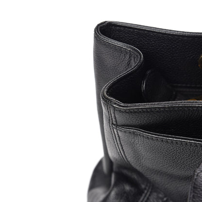 Chanel Calfskin Cerf Shopper Tote Black 12 of 19