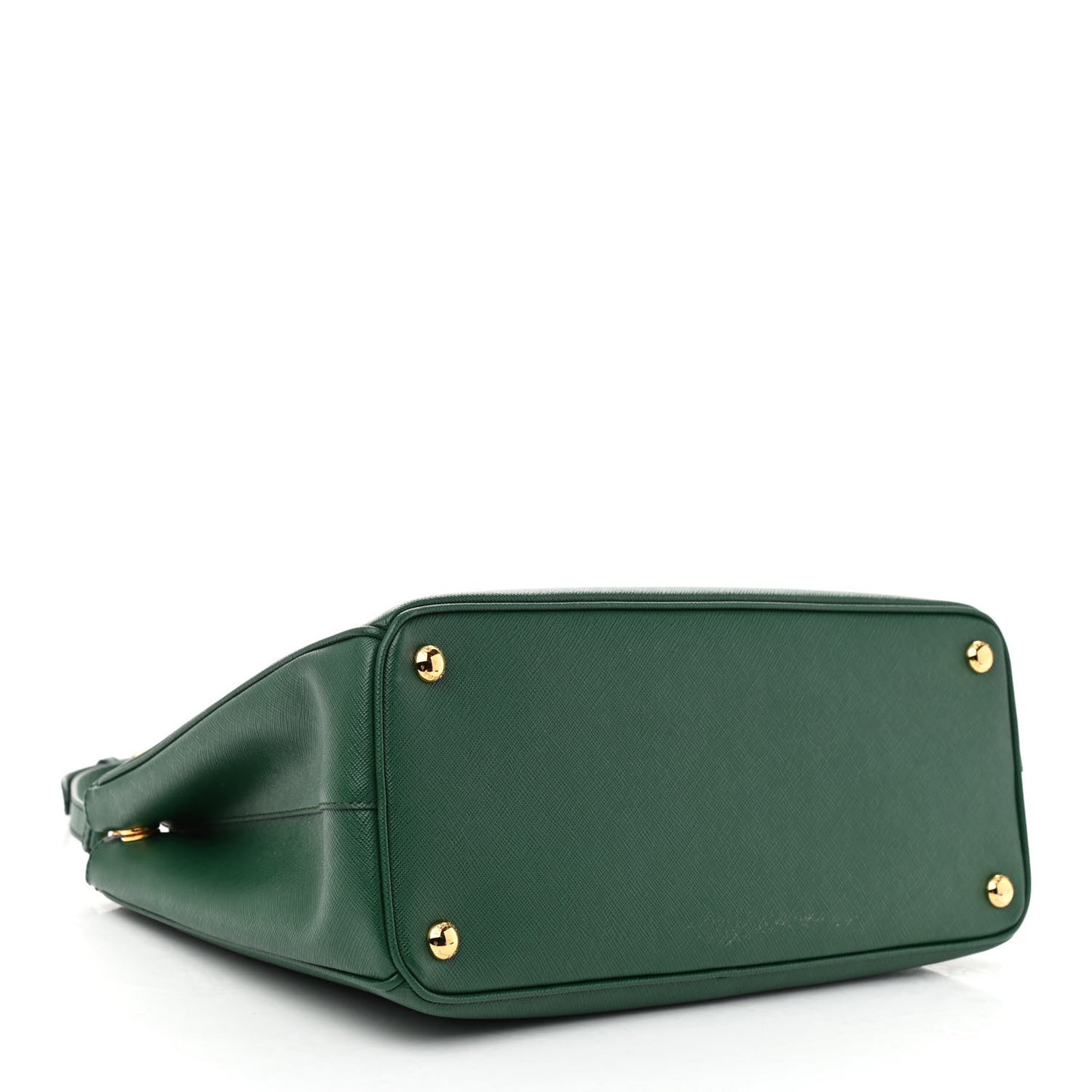 Saffiano Lux Large Galleria Double Zip Tote Biliardo