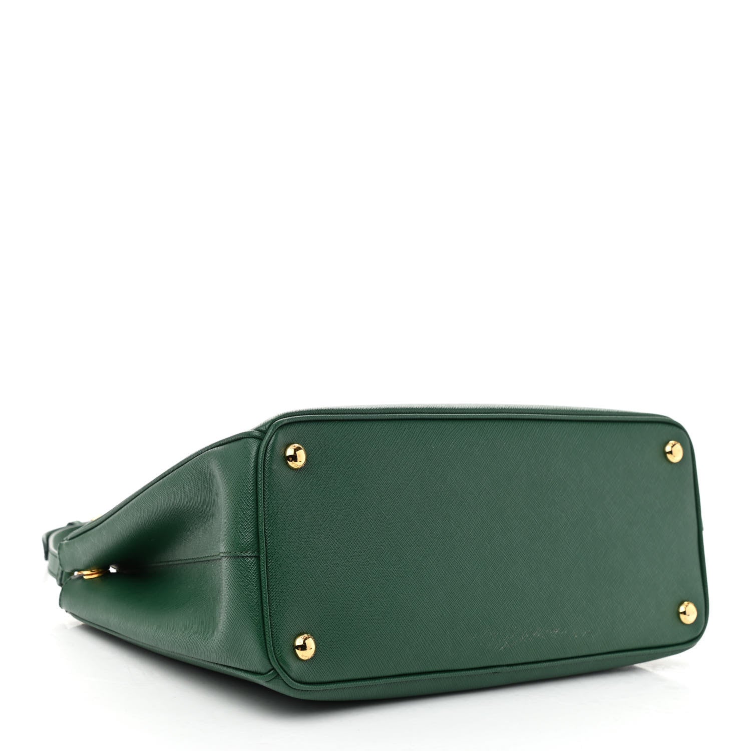 Prada Saffiano Lux Large Galleria Double Zip Tote Biliardo 3 of 7