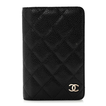Chanel Caviar Quilted Agenda Cover Black 1 of 9