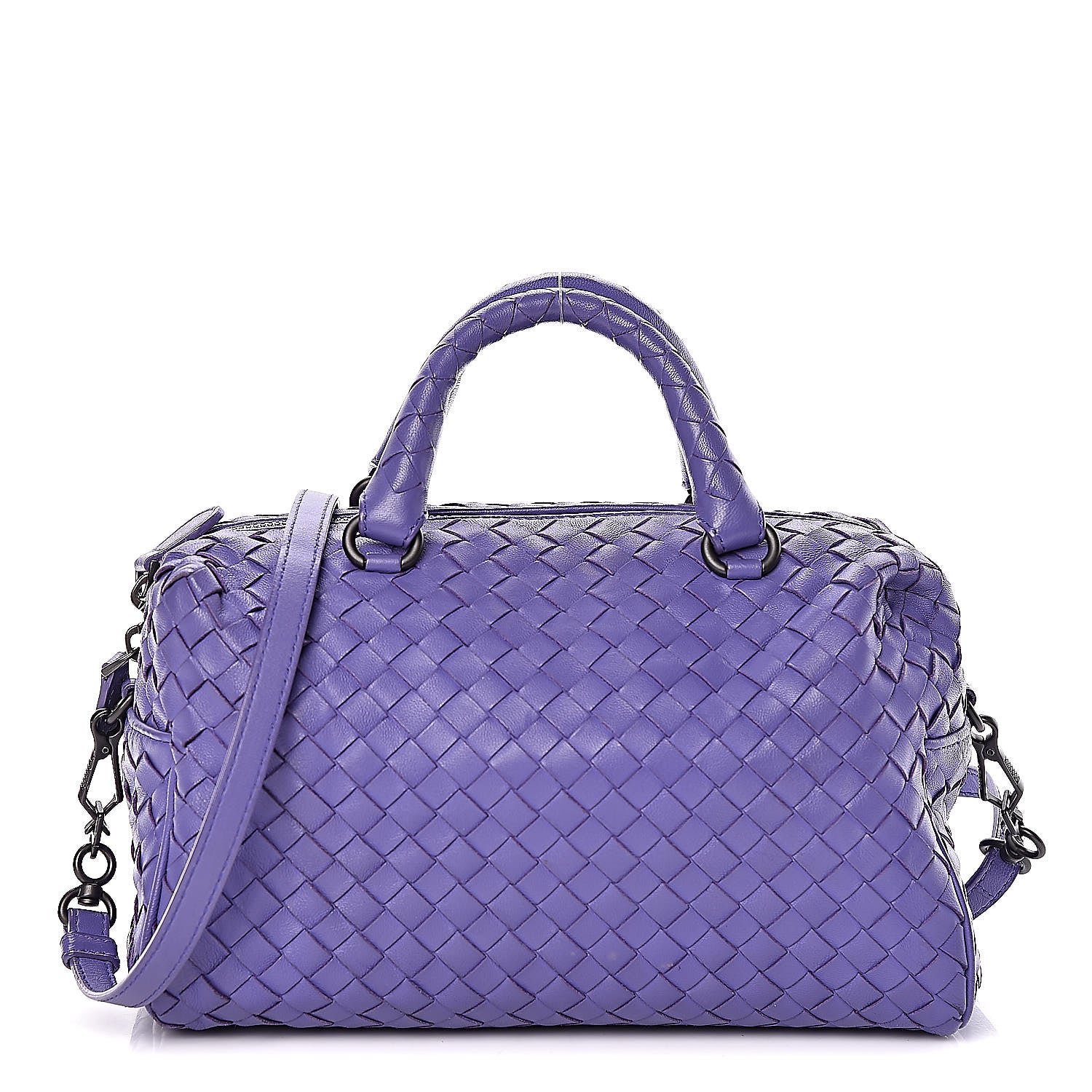 Bottega Veneta Nappa Intrecciato Mini Top Handle Bag Lavender 1 of 10