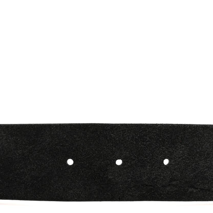 Gucci Faded Calfskin Double G Belt 80 32 Black 4 of 5