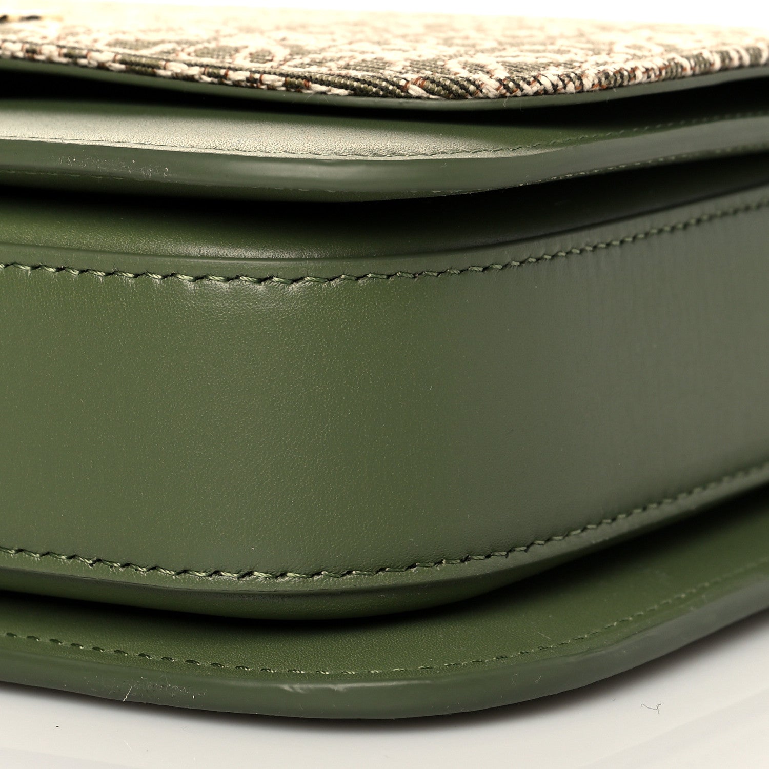 Loewe Jacquard Anagram Calfskin Goya Bag Green Avocado 9 of 9